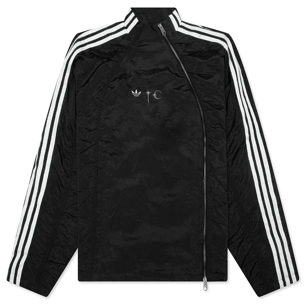 Adidas x Thug Club Woven Track Top Black Silver Metallic