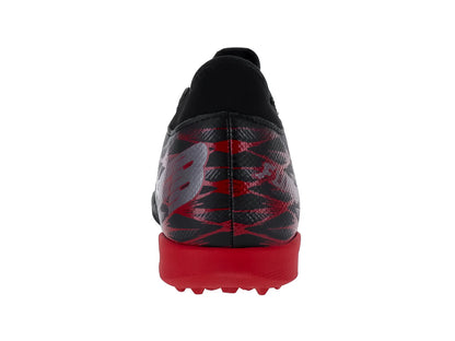 Tenis de Fútbol Furia Negro con Rojo para Niño