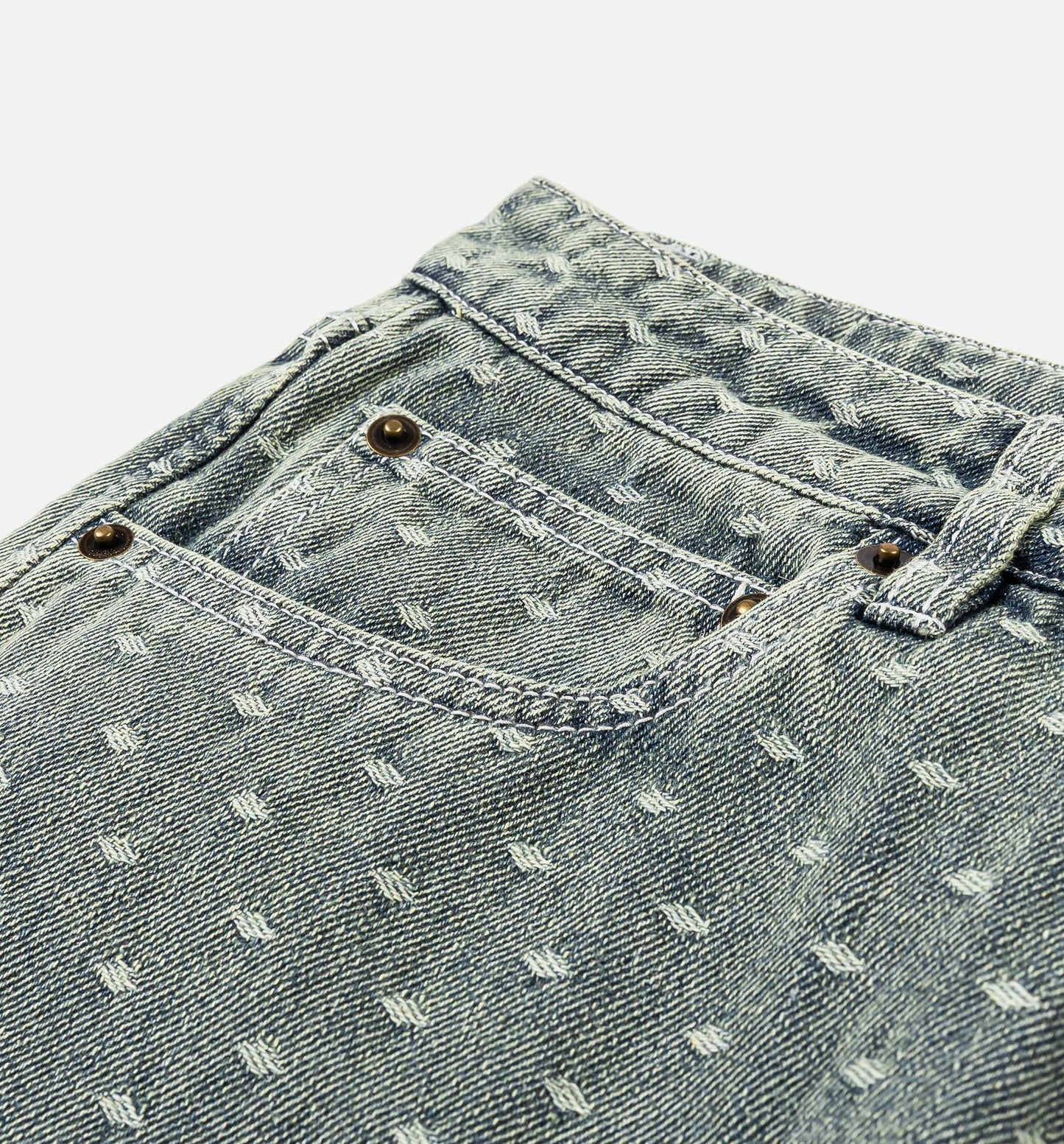 Dobby Mens Pant Blue