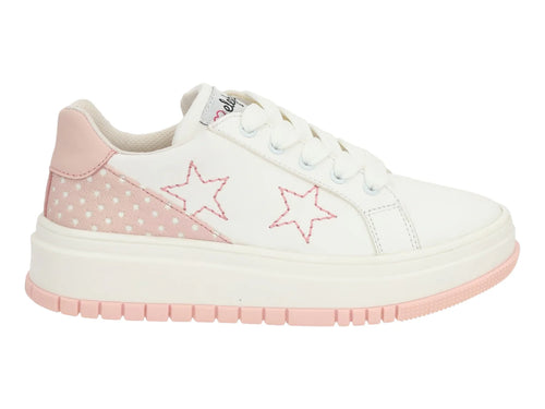 Tenis Elefante Blanco y Rosa para Niña