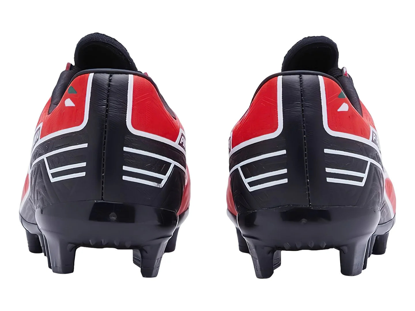 Tenis de Fútbol Pirma Brasil Negro y Rojo para Niño