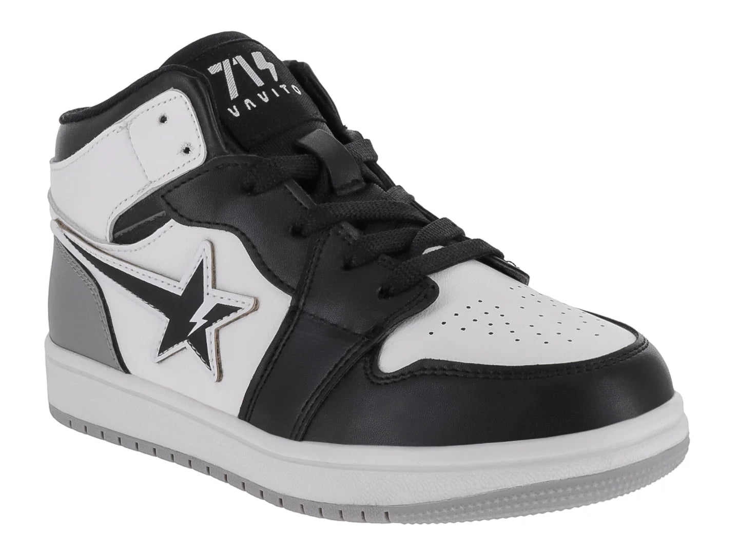 Tenis VAVITO Blanco y Negro para Niño