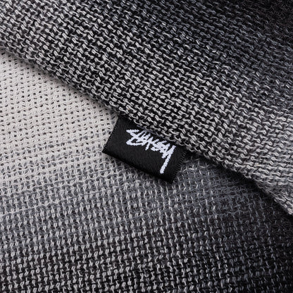 Loose Weave Plaid Shirt Grey