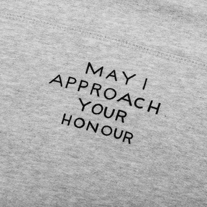 Clipped Wings Hooded Sweatshirt Heather Grey