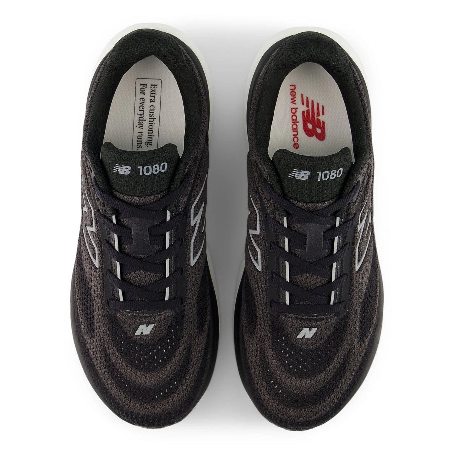 Women's 1080v15 in Black with Slate Grey