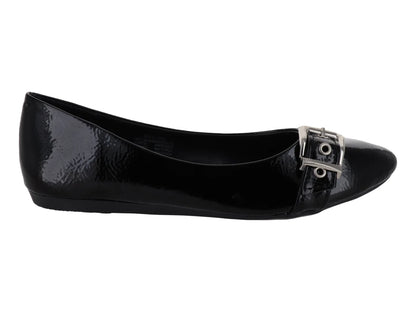 Zapatos Planos Luna Rosa Negro para Mujer