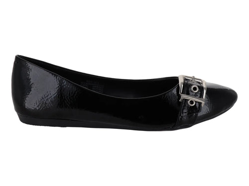 Zapatos Planos Luna Rosa Negro para Mujer