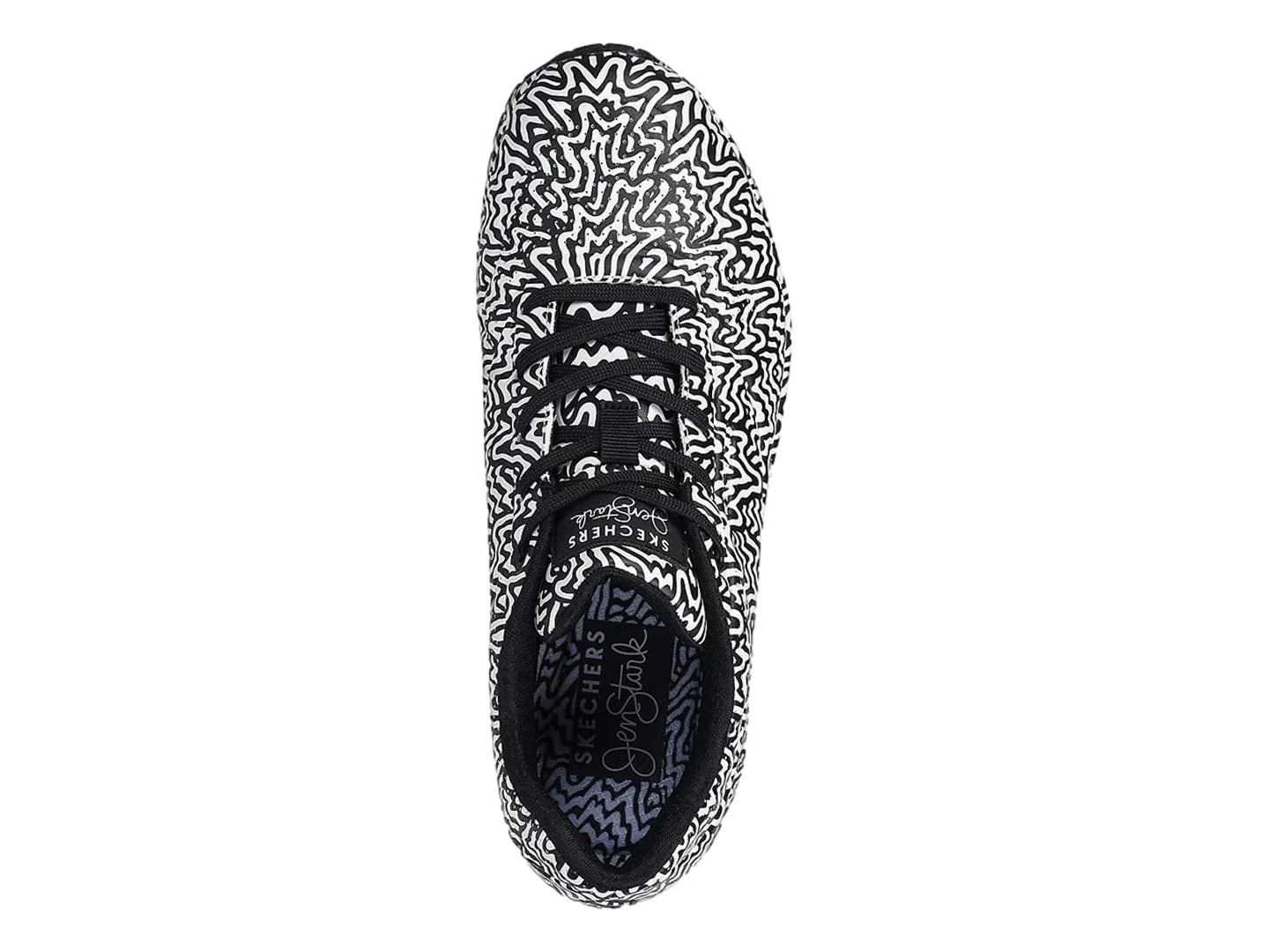 Tenis Skechers One Negro y Blanco para Mujer