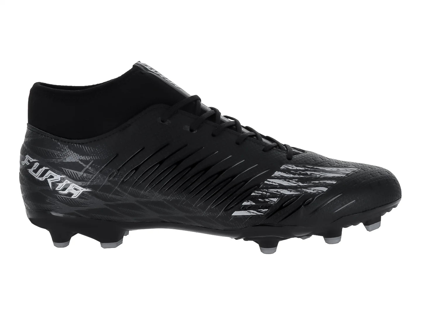 Tenis de Fútbol FURIA Negro y Gris Oxford para Hombre