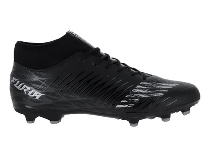 Tenis de Fútbol FURIA Negro y Gris Oxford para Hombre