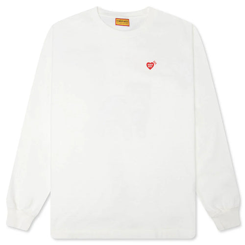 Graphic L S T Shirt 37 White
