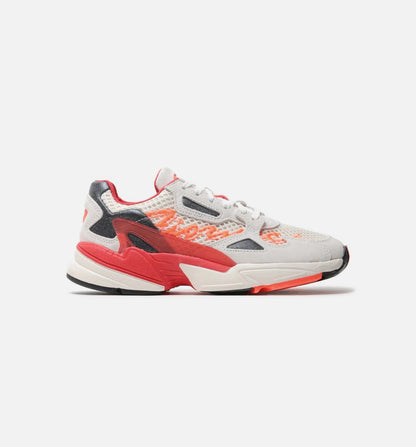 Fiorucci Falcon Womens Shoe Off White Red Solar Orange
