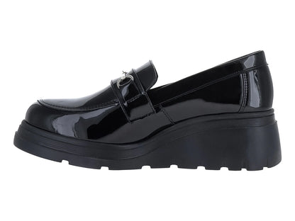 Zapatos Mocasines Green Love Negro para Mujer