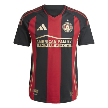 adidas Mens Atlanta United Home Authentic Jersey 25 Black