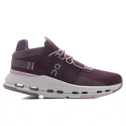 Womens Cloudnova 2 Maroon Peony