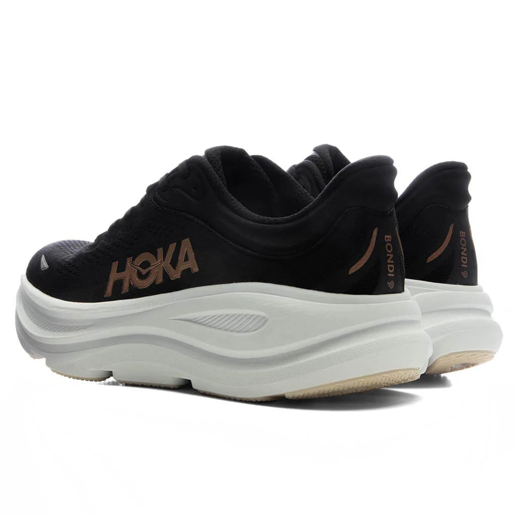 Womens Bondi 9 Black Rose Gold