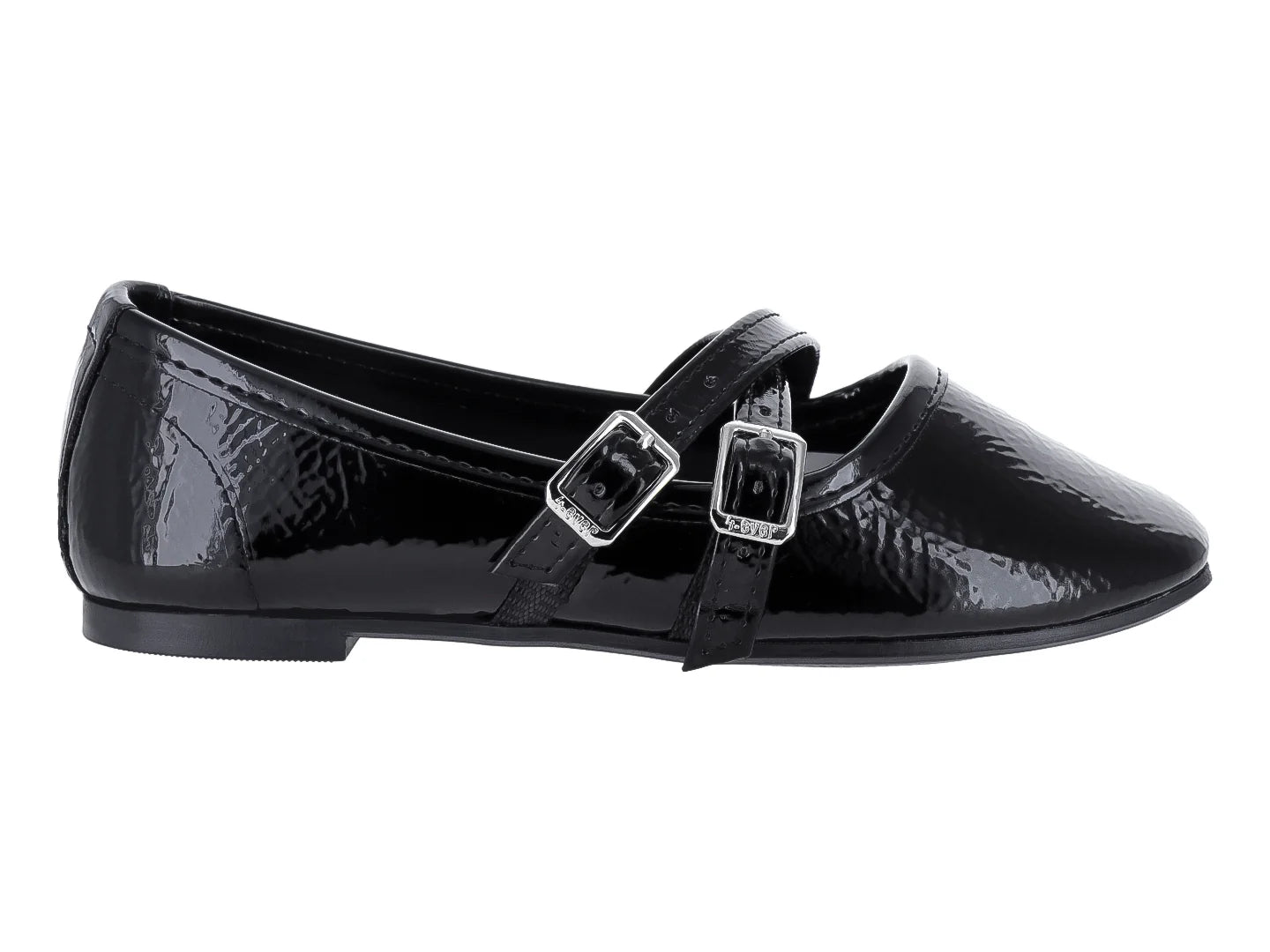 Zapatos 4EVER de Charol Negro para Niña