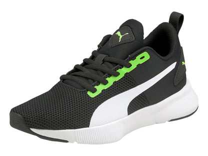 Tenis PUMA Flyer Runner Jr Verde y Negro para Niño