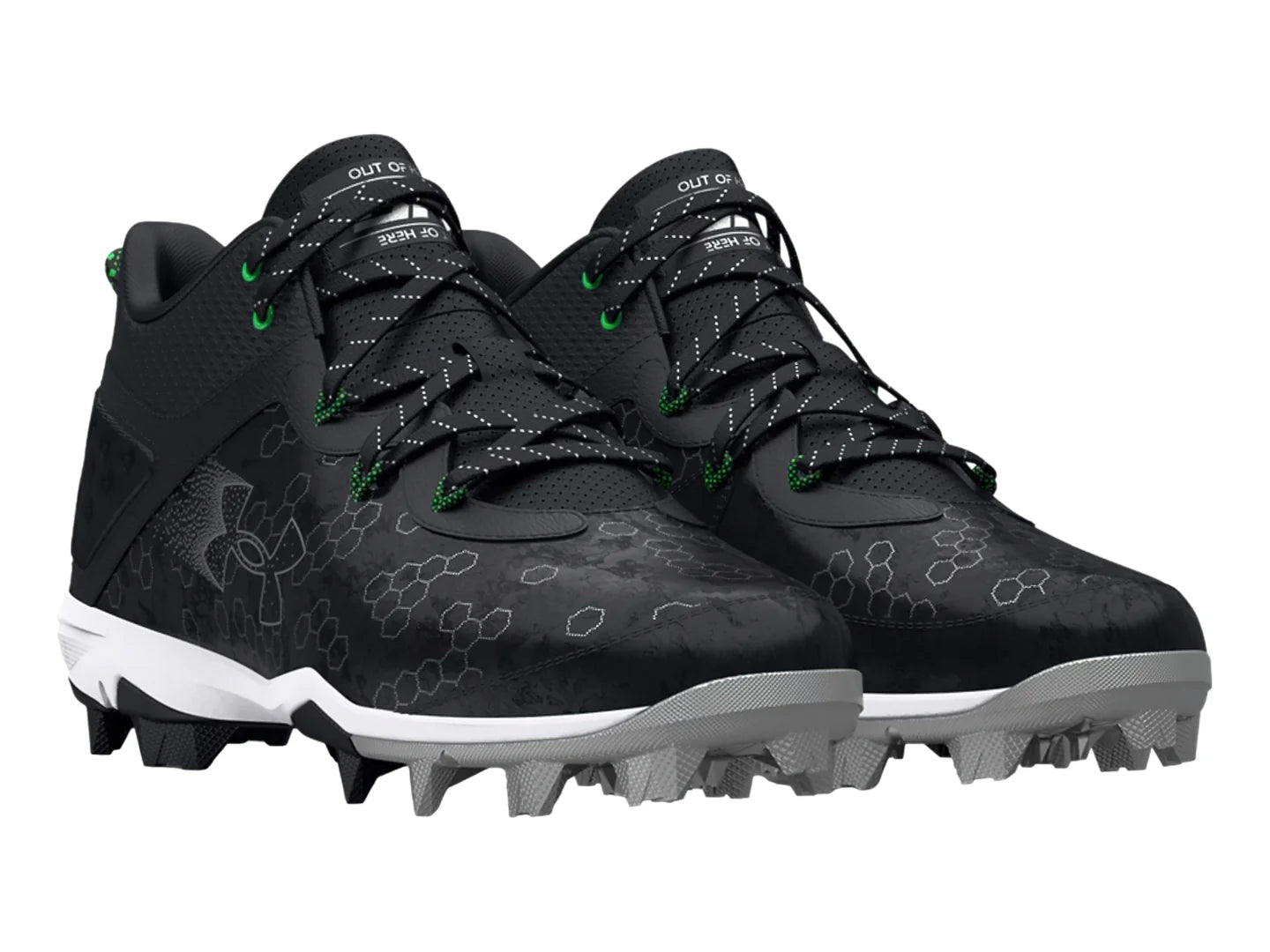 Tenis Under Armour Harper 8 Mid RM Negro para Hombre