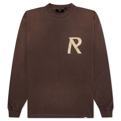Masking Tape Initial L S T Shirt Cedar