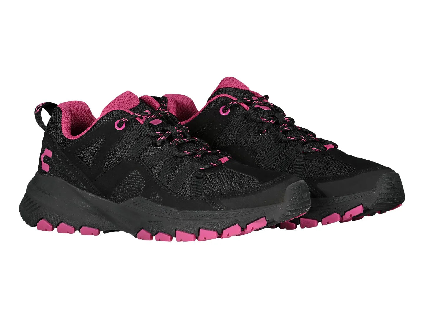 Tenis Charly Negro con Fucsia para Mujer