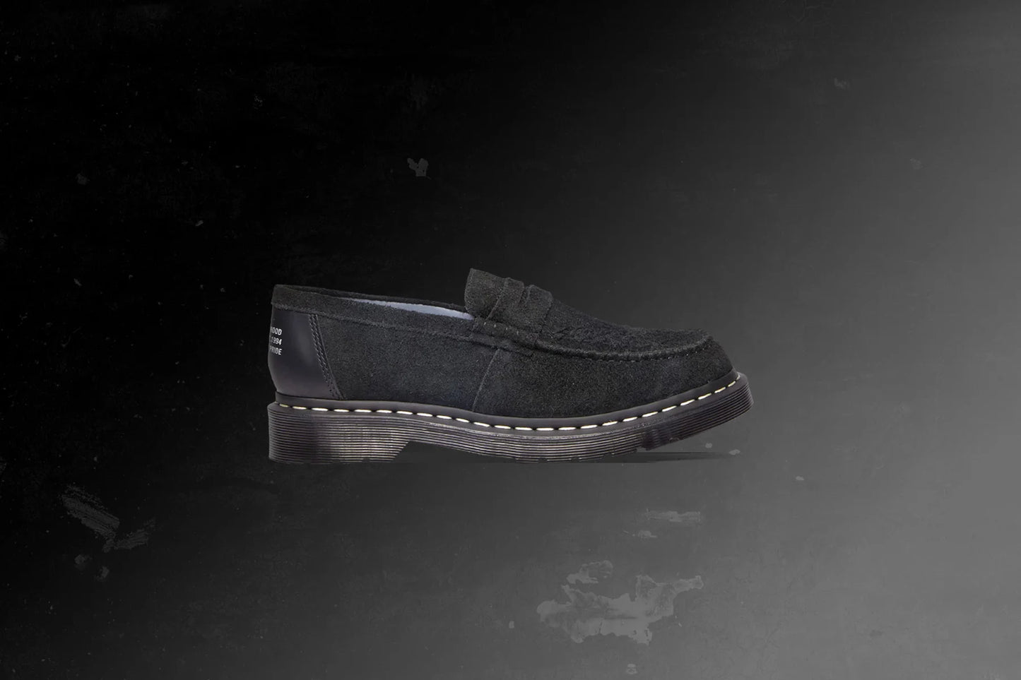 Dr Martens x Neighborhood Penton Creeper Black Hairy Suede Smooth