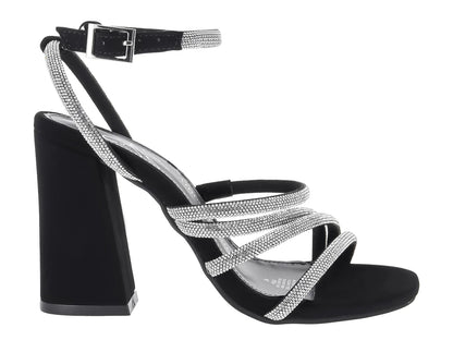 Zapatillas Abiertas Clasben Negro para Mujer