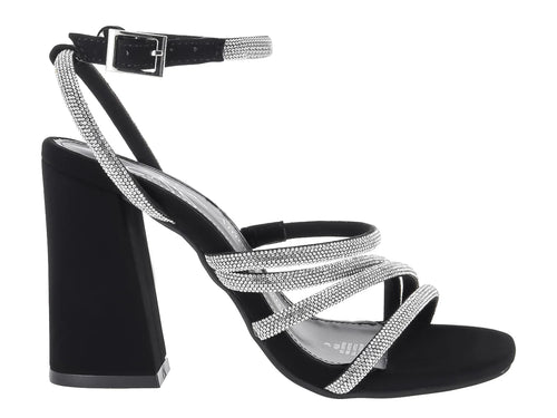 Zapatillas Abiertas Clasben Negro para Mujer
