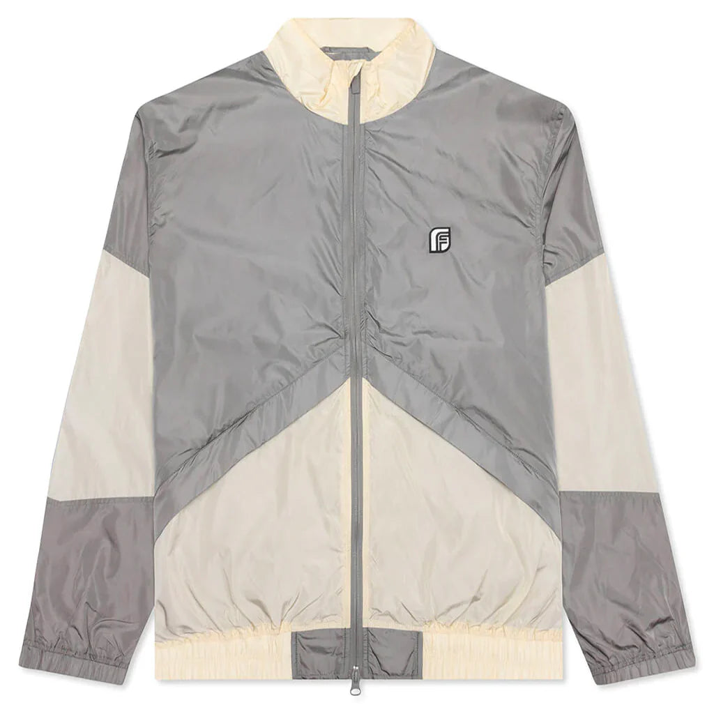 Track Jacket Neutral Grey Ivory