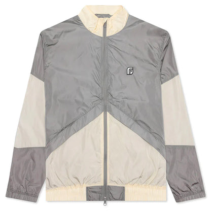 Track Jacket Neutral Grey Ivory