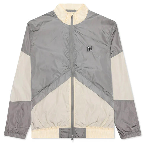 Track Jacket Neutral Grey Ivory