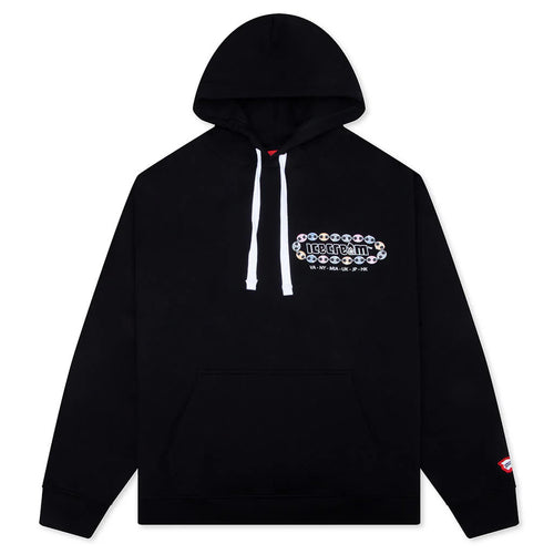 Chain Hoodie Black