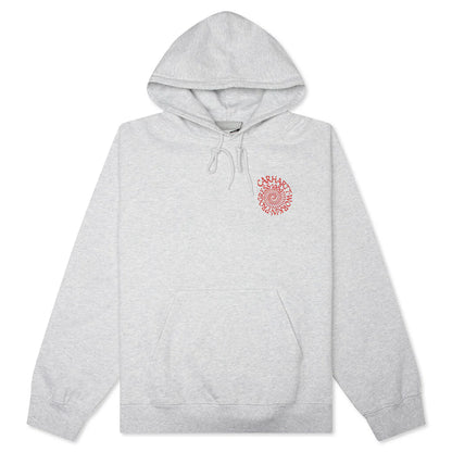 Hooded Spiral Sweatshirt Ash Heather