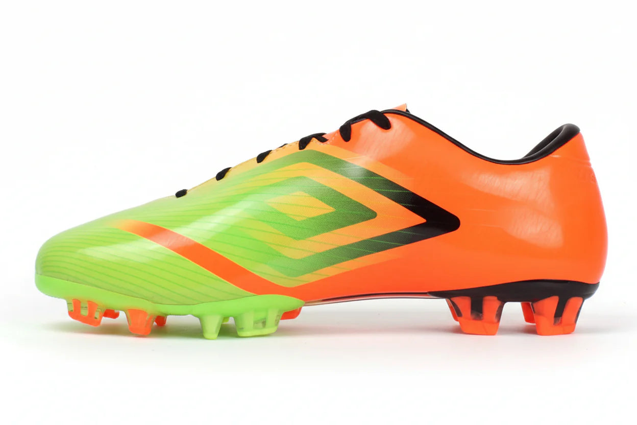 Umbro GT II Pro A FG Firm Ground Soccer Cleats Orange Green