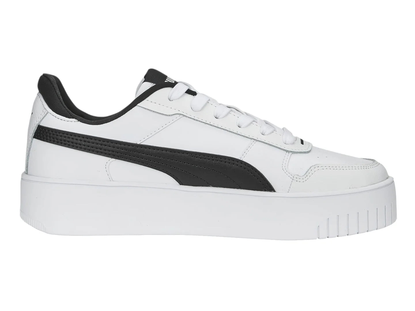 Tenis PUMA Carina Street Blanco y Negro para Mujer
