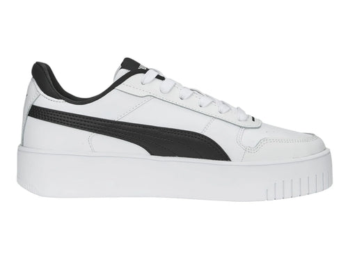 Tenis PUMA Carina Street Blanco y Negro para Mujer