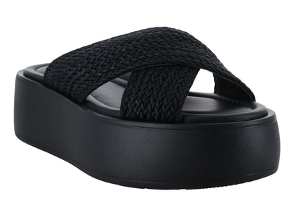Sandalias Plataforma Calvin Klein Negro para Mujer