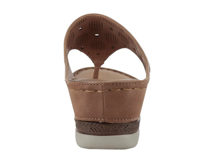 Sandalias ROZE Confort Color Café para Mujer