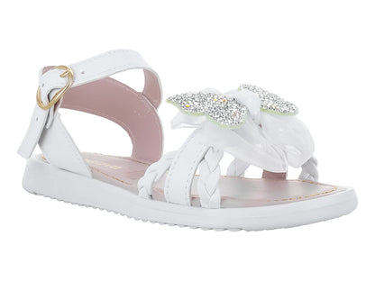 Sandalias Miroslava Blanco para Niña