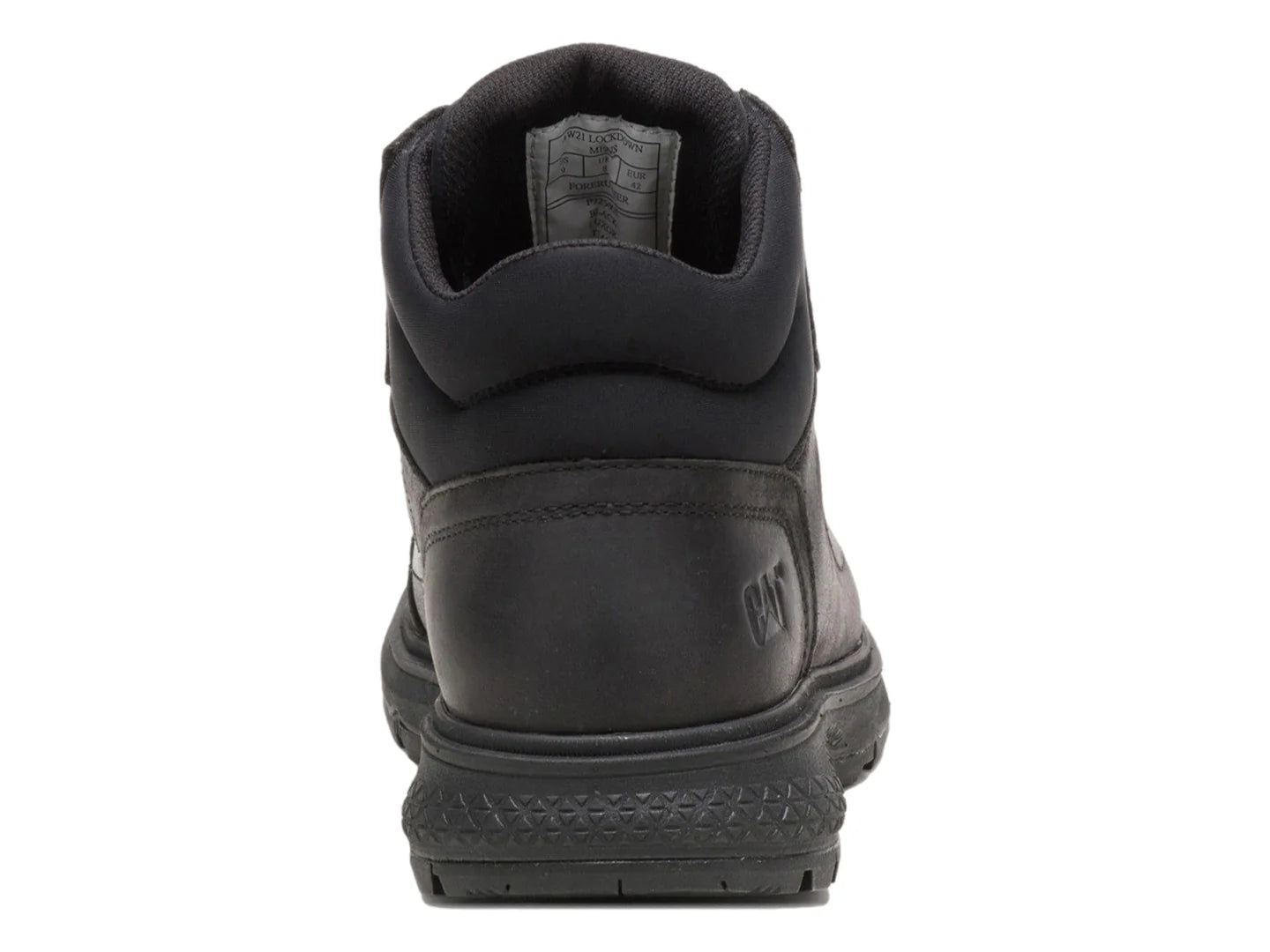 Botas Caterpillar de Piel Negro para Hombre