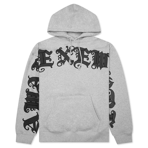 Old English Hoodie Heather Grey