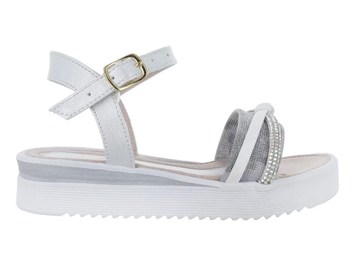 Sandalias Viris Blancas para Niña