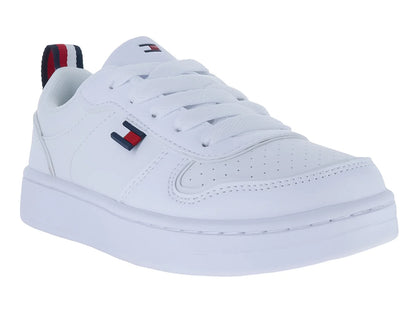 Tenis Tommy Hilfiger Cade Court Low Blancos para Niño