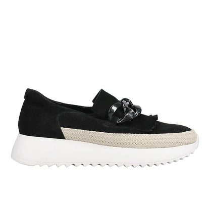 Qerene Perforated Slip On Sneakers