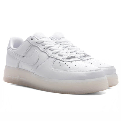 Nike x NOCTA Certified Lover Boy Air Force 1 Low White Cobalt Tint Metallic Silver