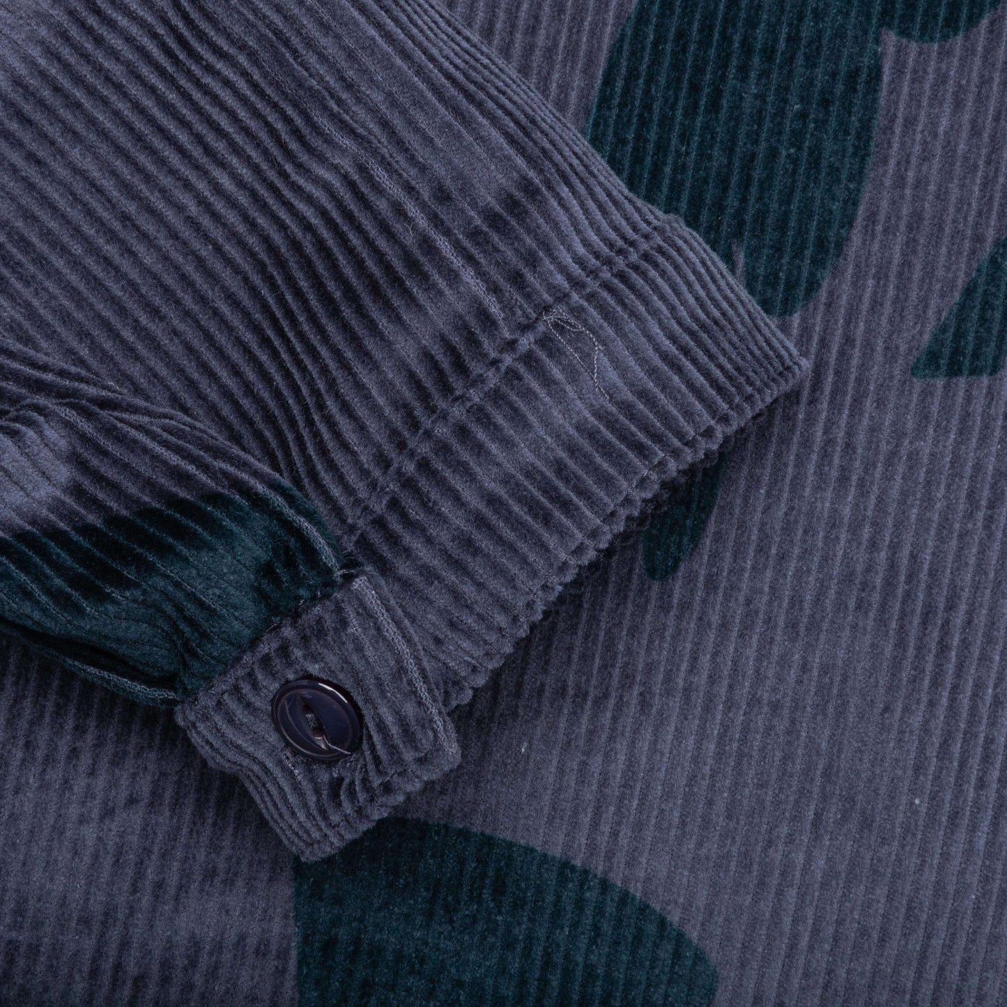 Clipped Wings Shirt Jacket Greyish Blue
