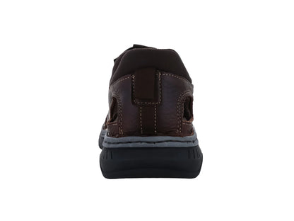 Sandalias Formales Lobo Solo Color Café para Hombre