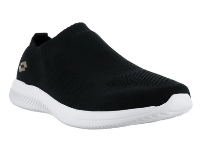Tenis Lotto Mila Negro con Dorado para Mujer