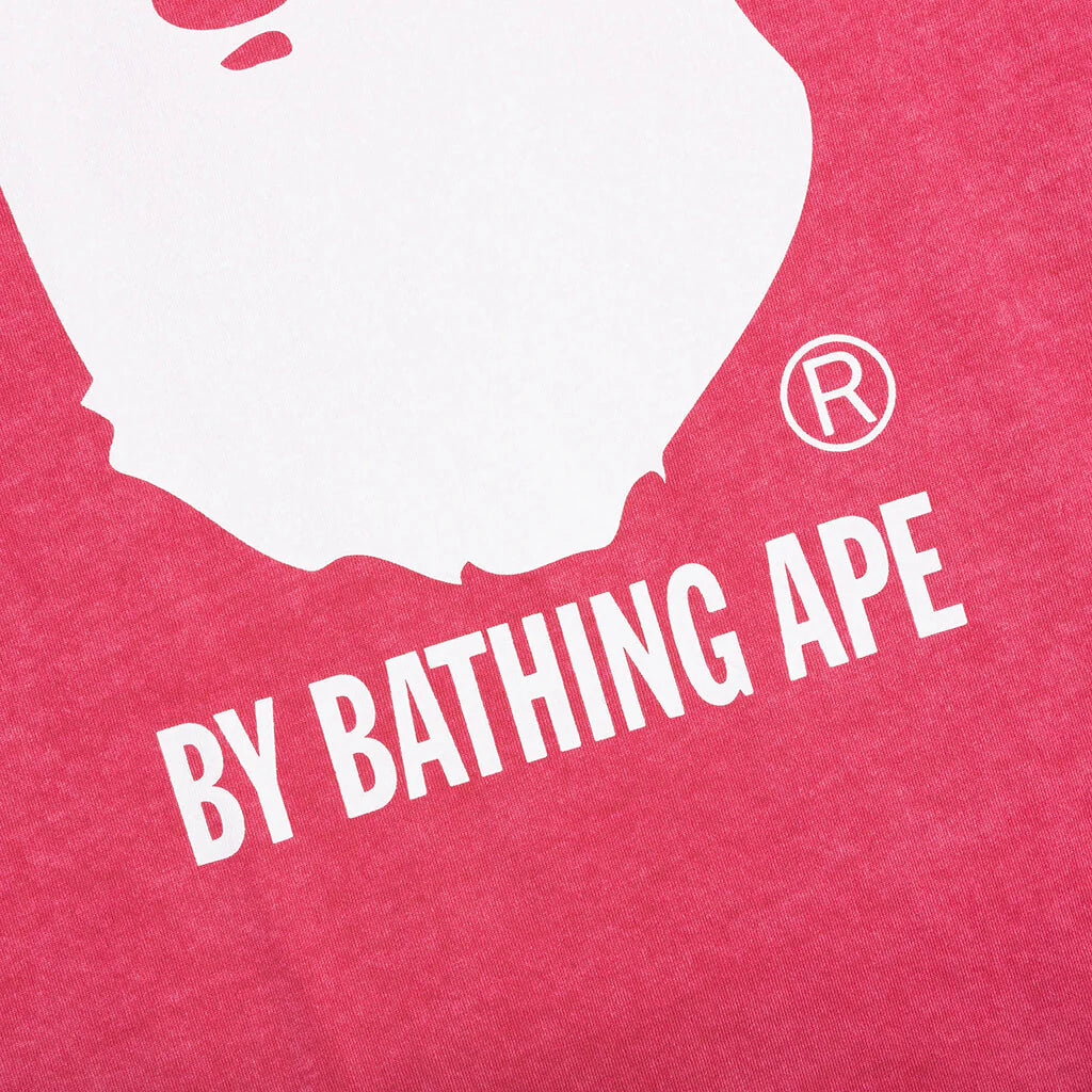Overdye By Bathing Ape Relaxed Fit Tee Pink