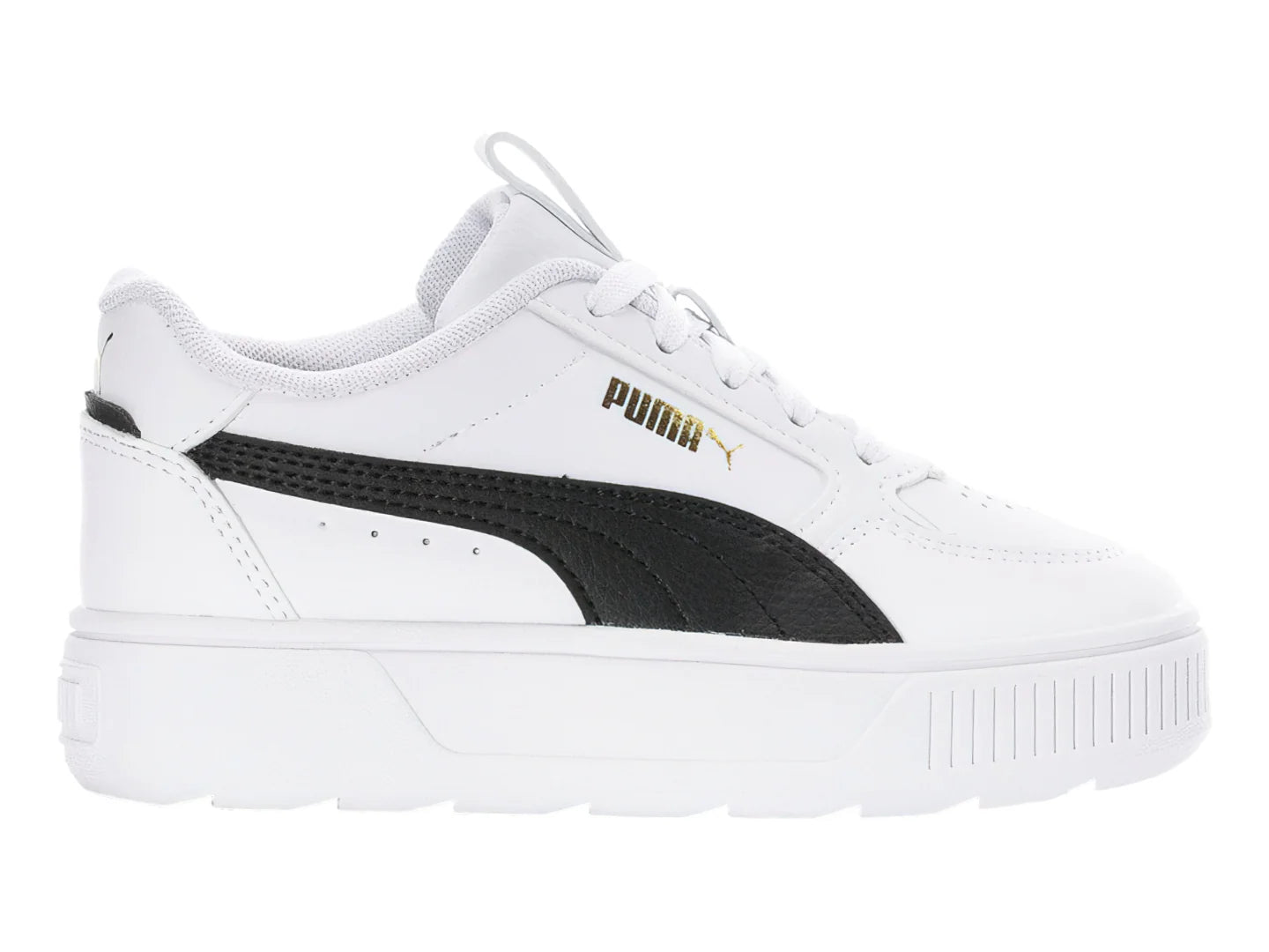 Tenis PUMA Carmen Rebelle Blanco y Negro para Niña
